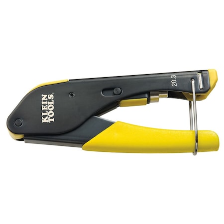 Klein Tools 5 5/8 in Dieless Crimper RG-59, RG-6/6Q VDV212-008-SEN