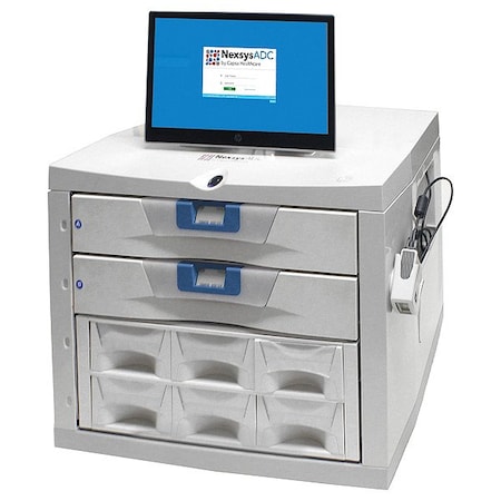 Capsa Healthcare Medication Dispensing Cabinet, 100lb NX-4TBDL-2