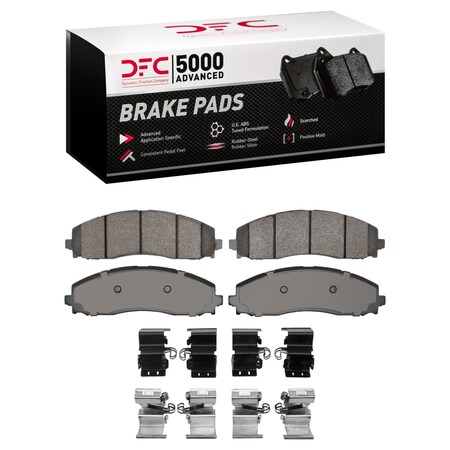 Dfc 5000 Advanced Disc Brake Pad Set,  1551-2491-01