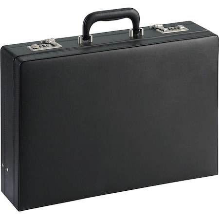 Nusparc Locking Carrying Case, 12.5" x 17.5" x 4", Black Vinyl NPRBC100ZZBK