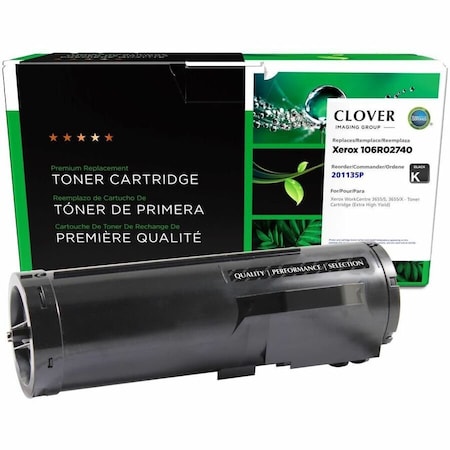 Clover Imaging Group Remanufactured Extra High Yield Toner Cartridge for Xerox 106R02740 201135P