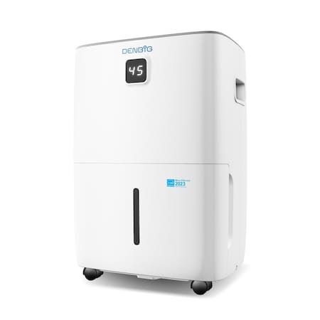 Edendirect 35 pint, 2500 square foot bucket dehumidifier, white, with drain hose, ENERGY STAR. ZR-D025P-35PT3
