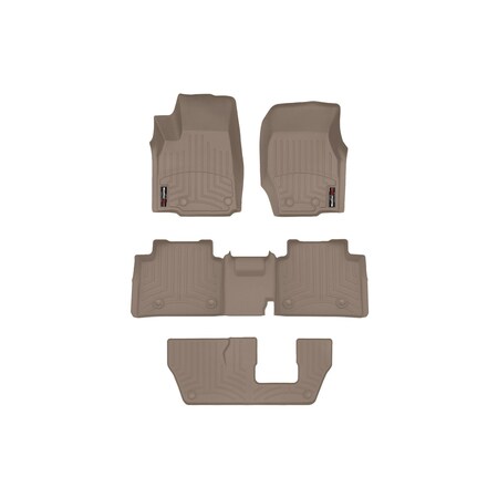 Weathertech Tan, Front, rear, and rear Floorliners 451696-1-6-4