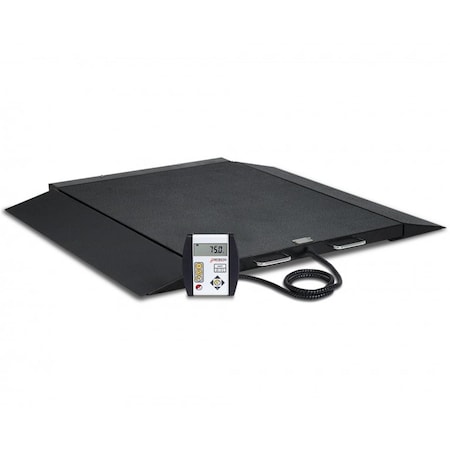 Detecto 2 in. Portable Bariatric Wheelchair Scale Detecto-6600