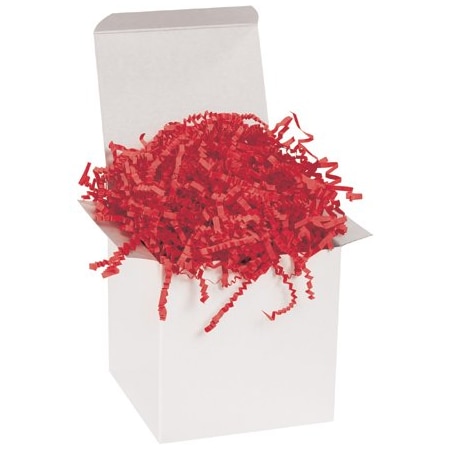 Partners Brand Crinkle Paper, 40 lb Basis Weight, Red CP40E