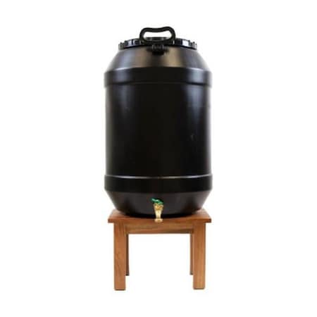 Invernadero Mini Rain Barrel, Black IN2756457