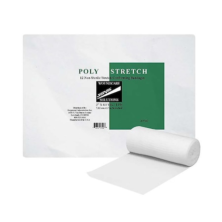 Jorgensen Laboratories Jorvet Stretch Conforming Gauze Bandage, 3"x4.1 Yards, 96PK J0571C
