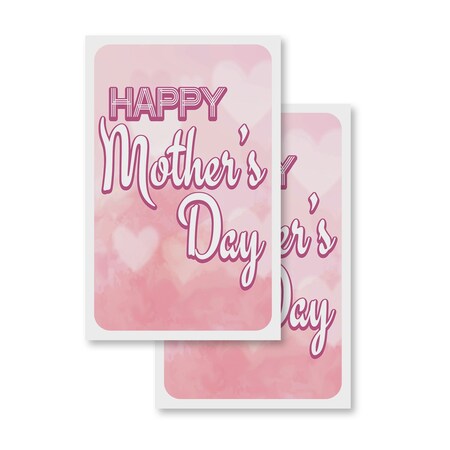 Signmission Mother's Day, Vinyl Decals Only 24 Inch x 36 Inch, Vinyl Decal, 2PK DSB-2436-2PACK-30403