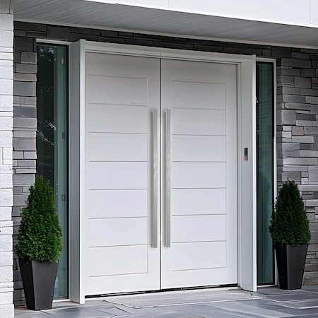 Hydroware Square Series Door Handle, Stain, 48-Inches HYD-0085