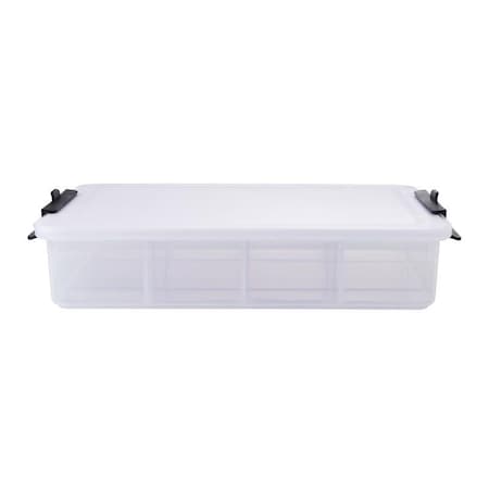 Lifetime Food Transport Container Clear/White Snackle Box With Cutting Lid 5314753