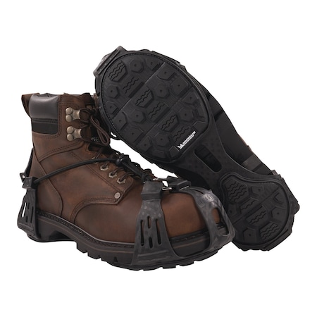 Ergodyne TractionDevice, Blk, Tread, Men's15to16, PR 6325