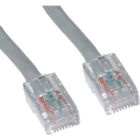 Cable Wholesale Cat5e Gray Ethernet Patch Cable, Bootless - 2 ft. 10X6-12102