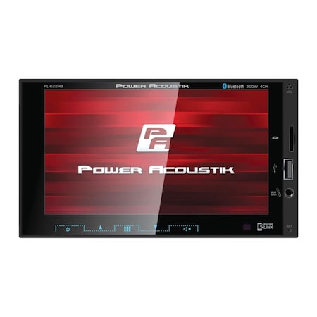 Poweracoustik 6.2 in. LCD Mechless Cap TS 1080P Ready Adroid Link PL-622HB