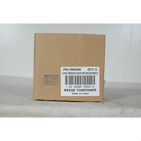 Draw-Tite ADJUSTABLE BRASS COUPLER LOCK 7005300