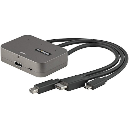 Startech.Com USB-C/HDMI/mDP Multiport to HDMI Adapter CDPHDMDP2HD