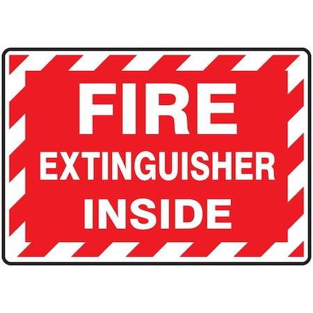 Accuform Fire Extinguisher Sign LFXG571VSP