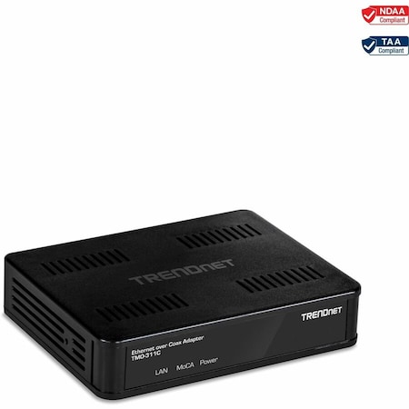 Trendnet MOCA 2.0 ETHERNET OVER COAX ADAPTER TMO-311C