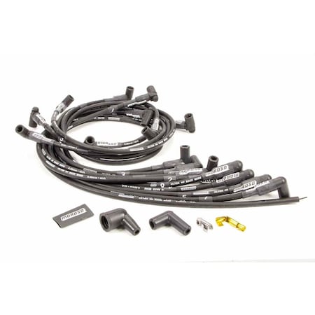 Moroso 73709 8.65 mm Ultra 40 Plug Wire Set for Small Block Chevy, Black MOR73709