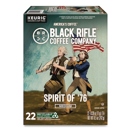 Black Rifle Coffee Co Spirit of '76 Coffee K-Cups, 22PK 5000384044