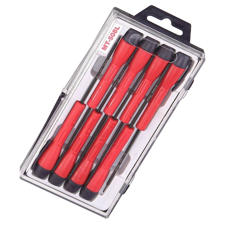 Genius Tools 8PC Micro-Tech Screwdriver Set MT-508L