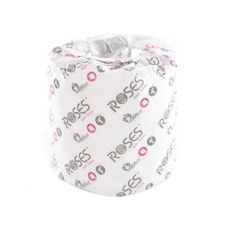 Roses Toilet Paper, 2-Ply, 500 Sheets/Roll, 96 Rolls/Case, 30 Cases/Pallet, 2880PK 42156PLT