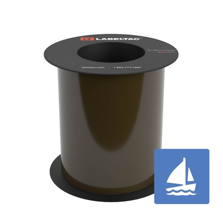 Labeltac Marine Supply 6in x 75ft LT9, Brown LT610MN-C
