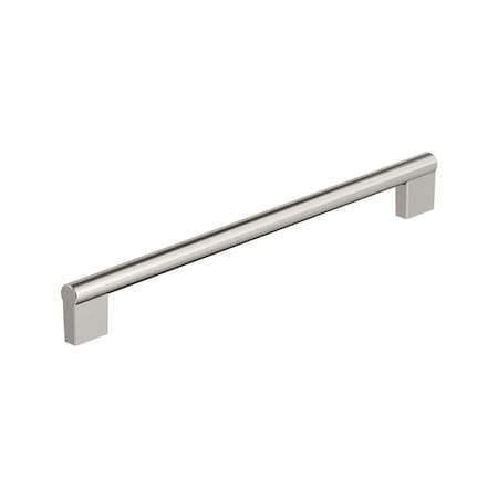 Amerock Versa 10-1/16 inch 256mm Center-to-Center Satin Nickel Cabinet Pull BP55532G10