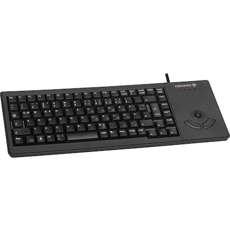 Cherry ML 5400 XS Wired Keyboard - Compact, Black, Integrated Touchpad G84-5400LUMEU-2