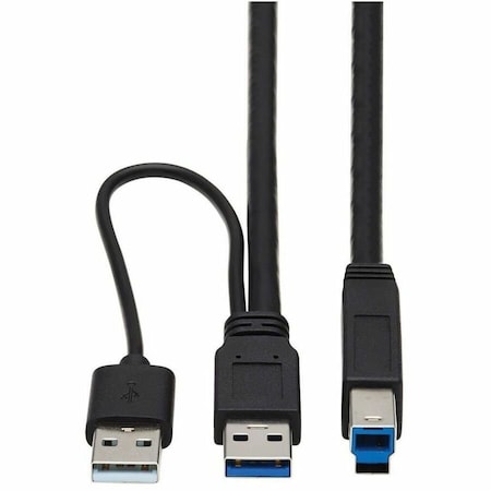 Eaton EATON USB 3.0 Superspeed Active Repeater Cable A To B M/m, 25 Ft. 7.6 M U328-025-1
