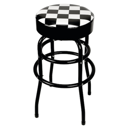 Performance Tool Swivel Bar Stool, 28.5 in. Tall, 14 in. Seat, Twin Ring W85023