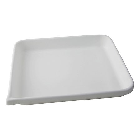 Zoro Select Lab Tray, 14 3/8 in W, 2 1/4 in H, HDPE 1114-T