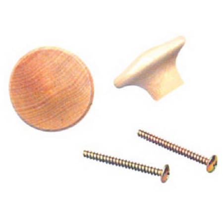 L E Johnson 36PPK2 1.75 in. BiFold Door Knob, 2PK 597732