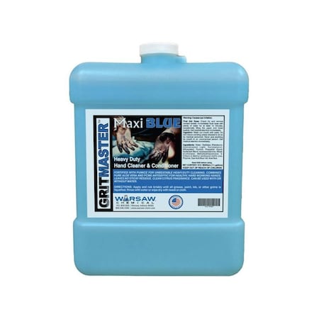 Warsaw Chemical Gritmaster Maxi Blue, Citrus Scent, 1.25-Gallon, 4PK 63161-0000804