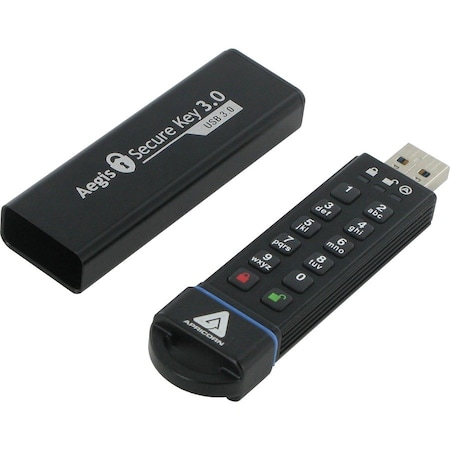 Apricorn 30GB 256B AES XTS ENCRYPTED SECR USB 3.0 ASK3-30GB