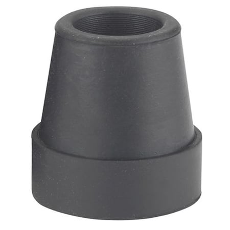 Devilbiss Healthcare 0.75 in. Large Base Quad Cane Tips- Black rtl10321bkb