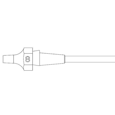 Weller Xdsl 8 Desolder Tip 1.5X2.9 L 10.5 mm T0051326699