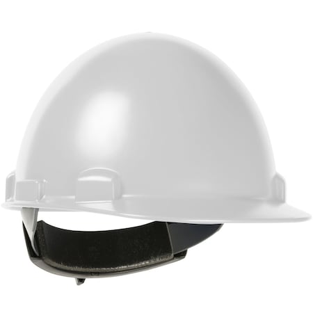 Dynamic Cap Style Smooth Dome Hard Hat w/Heat Resistant ABS/Polycarbonate Shell, 4-Point Textile Suspension 280-HP841SR-01