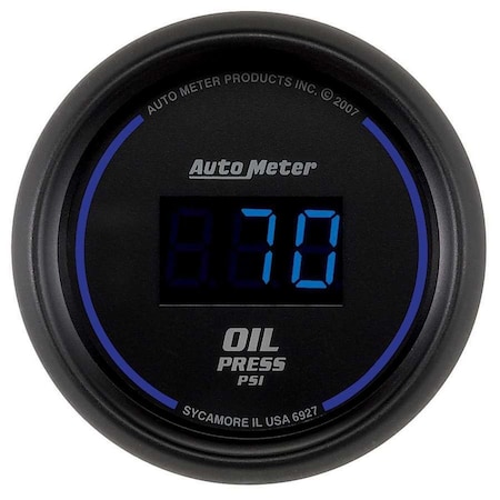 Auto Meter 6927 2.06 in. 0100 PSI Digital Oil Press Gauge ATM6927