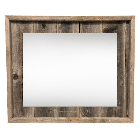 Homeroots 11" x 14" Gray Solid Wood Hanging Picture Frame 380286
