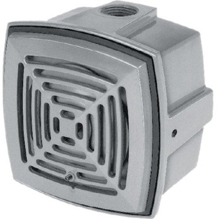 Edwards Signaling Weatherproof Vibrating Horn, 120V AC, Indoor/Outdoor, Surface Mount, .13 Amps, Continuous Sound 876-N5