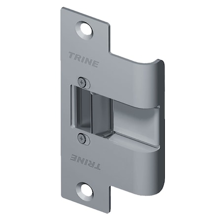 Trine 3000 Series Electric Strike, 12/24VAC/DC, Fail Secure4-7/8in x 1-1/4in, 3/8in Extended Lip, Satin S 3478X-375LC-32D