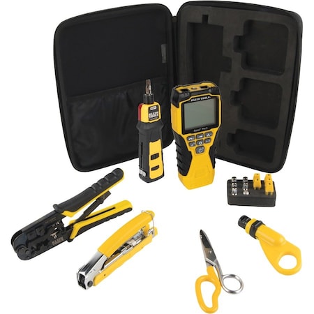 Klein Tools VDV Apprentice Cable Installation Kit with Scout Pro 3, 6-Piece VDV001-819