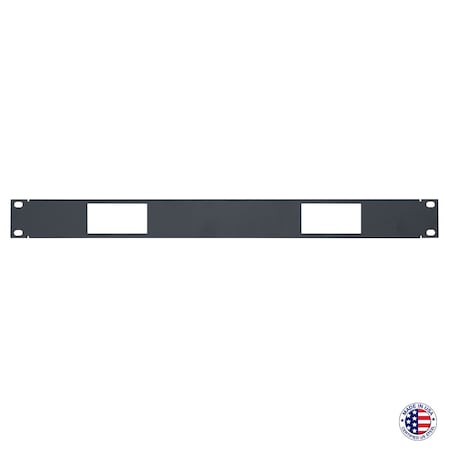 Lowell 1U Rack Panel D2P-1