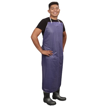 Cordova Apron, 8 Mil Vinyl, Blue RA08B48