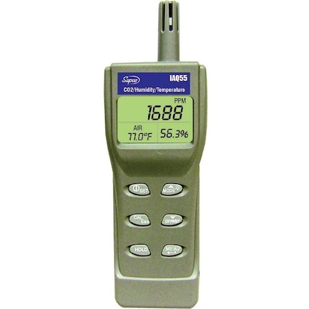 Supco Indoor Air Quality Monitor, Handheld IAQ55