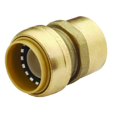Sharkbite SharkBite Push to Connect 1 in. PTC X 1 in. D FPT Brass Connector UR094A