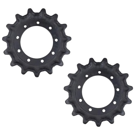 Mytee Products 2PK 15 Teeth Drive Sprocket for Kubota Vehicle Replaces V0511-21110, V05210-1110, 2PK TDSRT-V0511-21110x2