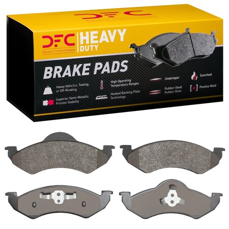 Dfc Heavy Duty, Disc Brake Pad Set, 1214-0820-00