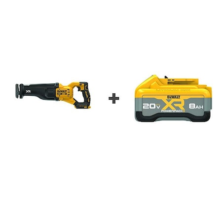 Dewalt DEWALT 20V Recip Saw BONUS BATTERY DCS384B/DCB2108