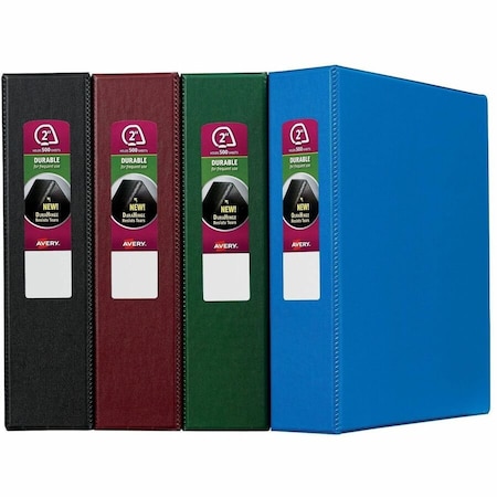 Avery Durable 3 Ring Binder, 2" Slant Rings, A 11558